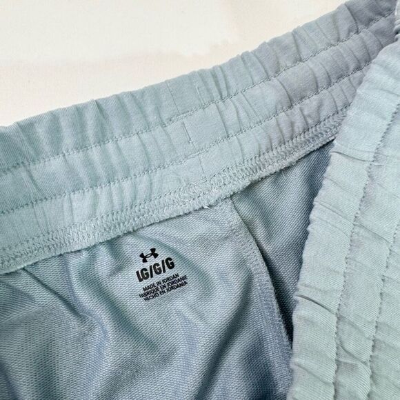 Under Armour Pants Womens Large Gray Solid Mid-Rise Wide-Leg Drawstrings NWT Cas - Picture 9 of 10